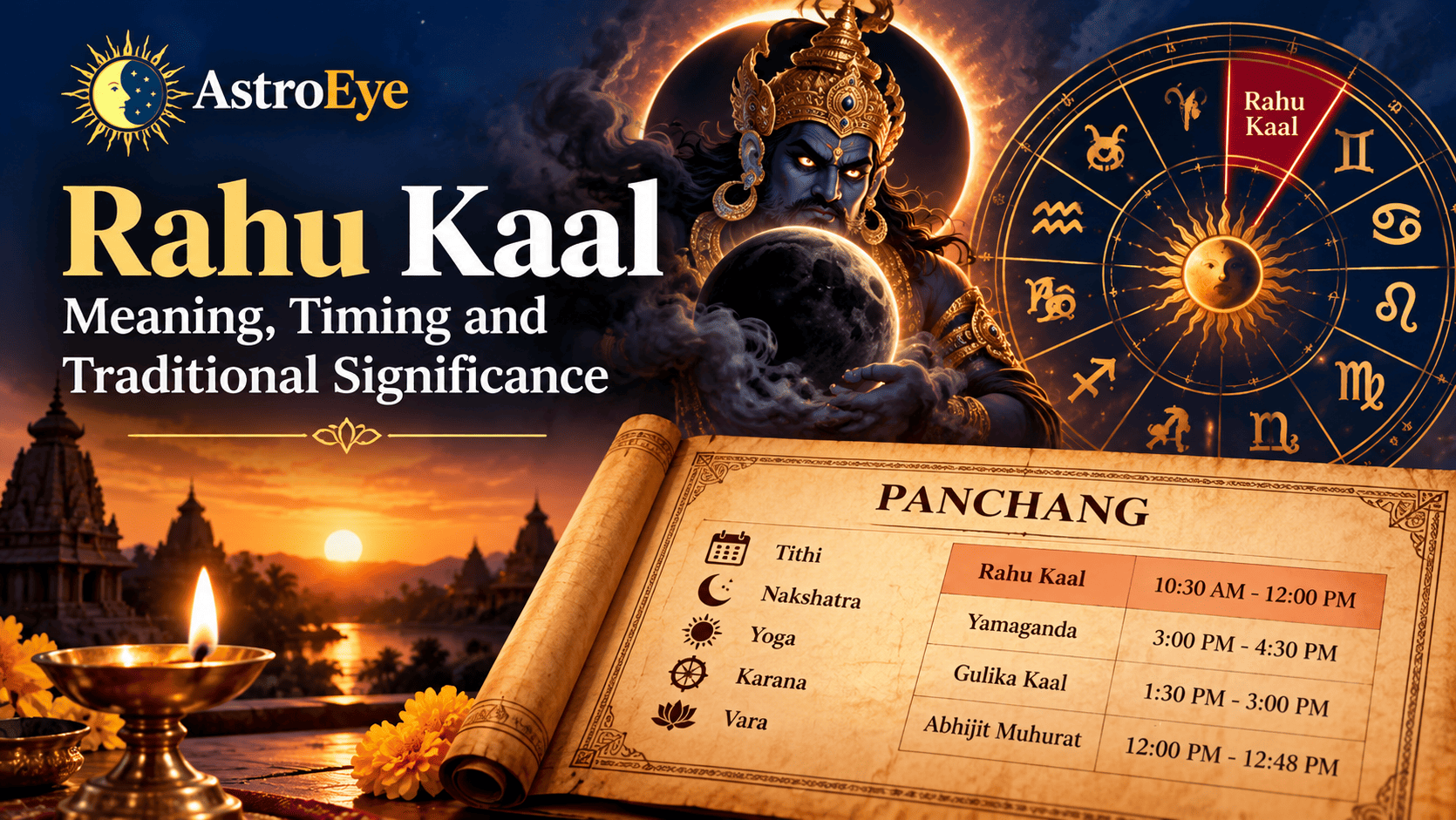 Rahu Kaal: Meaning, Timing and Traditional Significance